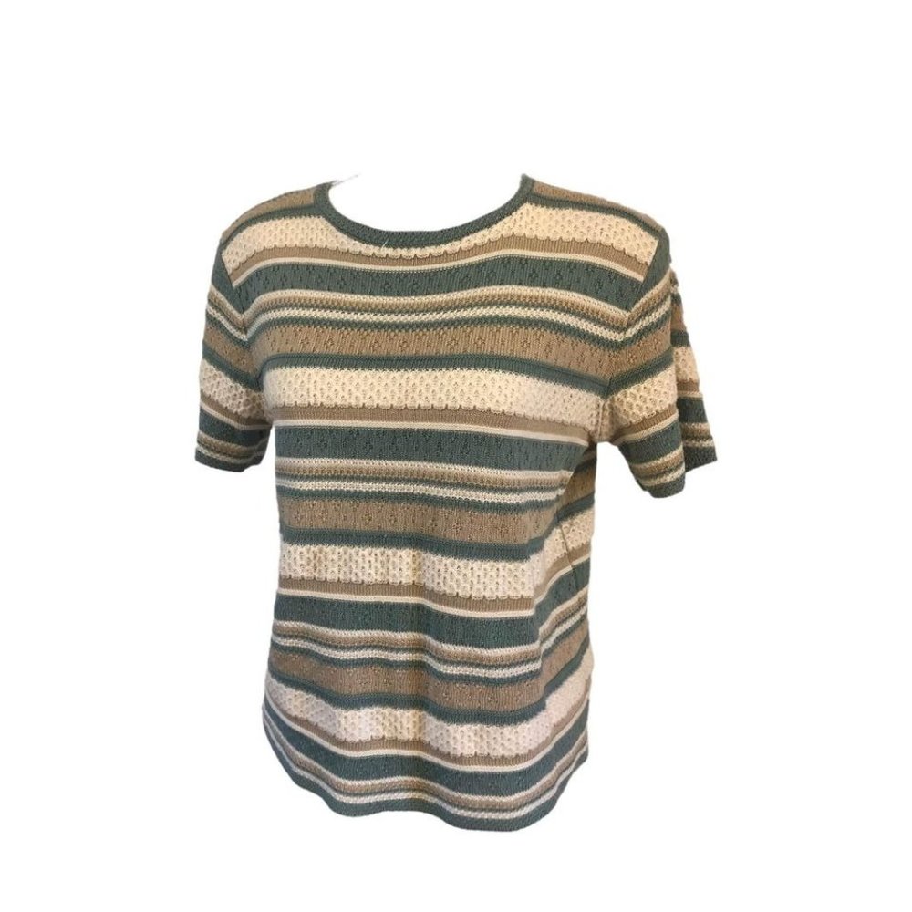 Alfred Dunner sweater top petite medium